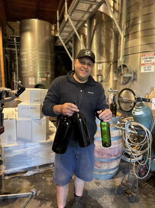 Aristeo “Art” Garcia, Cellar Master at Keenan Winery