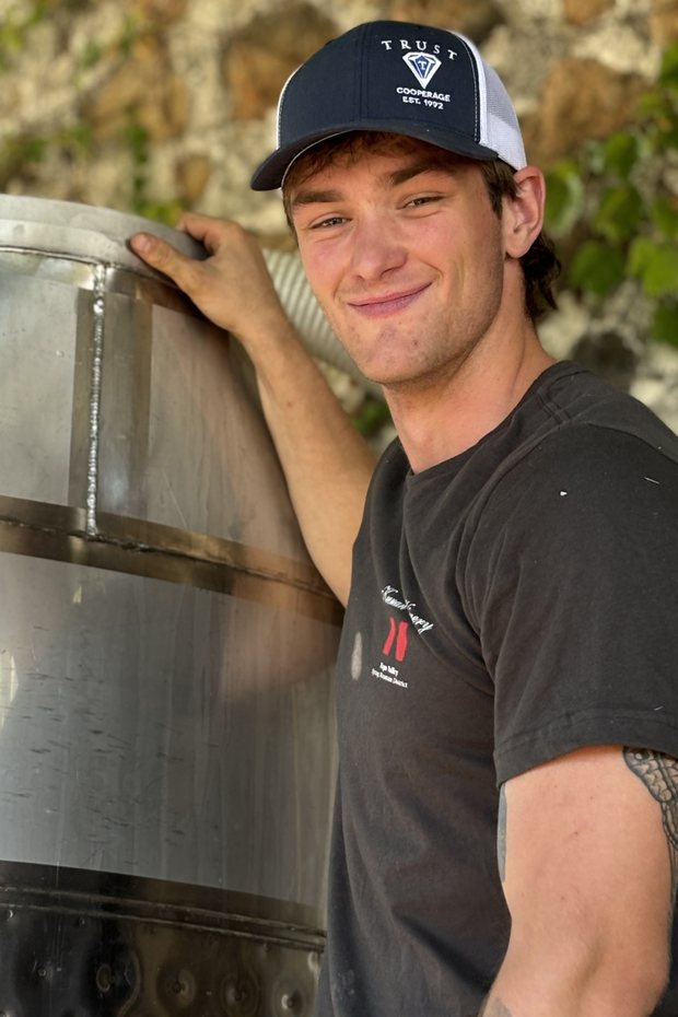 Ben Gardner, Cellarhand at Keenan Winery