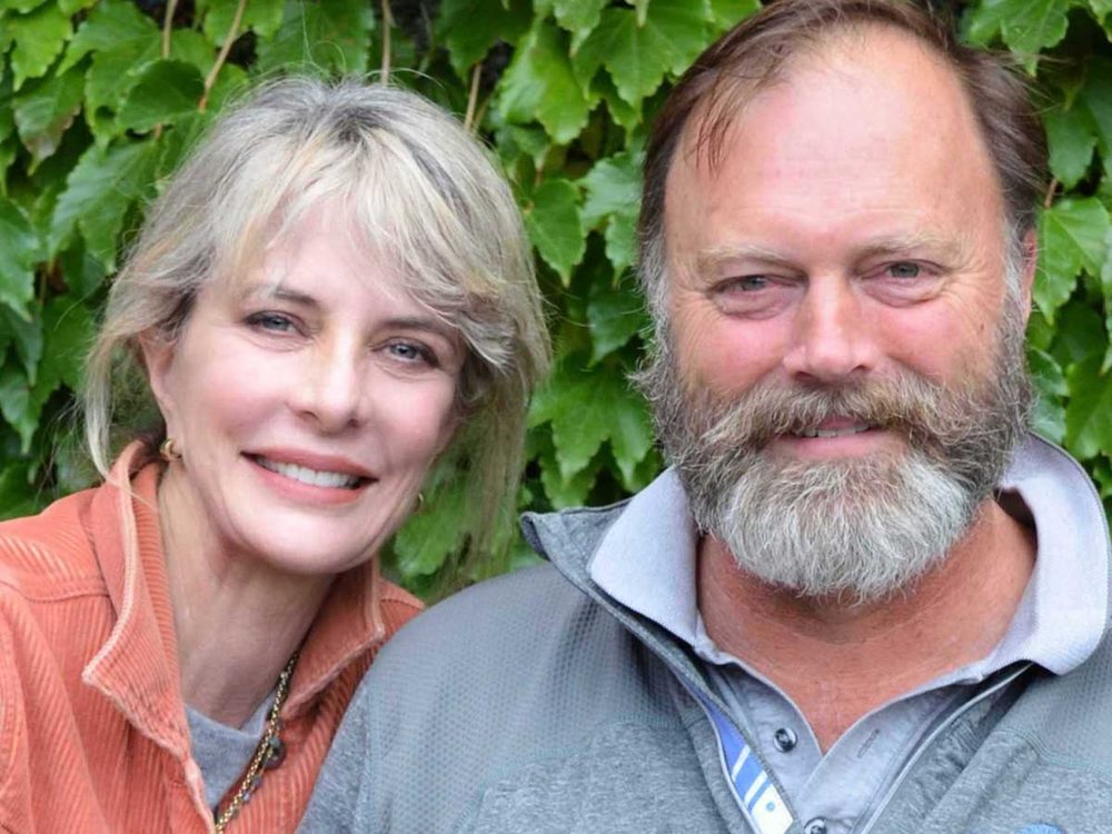 Jennifer and Michael Keenan on the estate in 2017