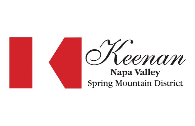 The horizontal Keenan Winery logo lockup — red K mark beside the Keenan script, Napa Valley, Spring Mountain District