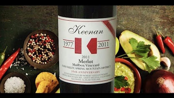Still from the Merlot, figs and pork pairing video