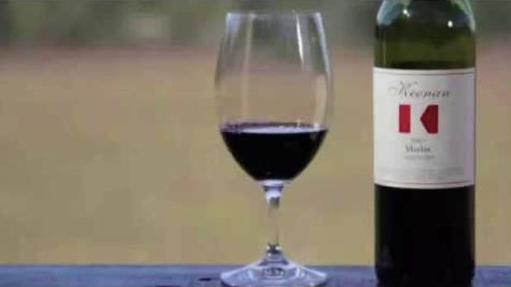 Still from Michael Keenan's Merlot pairing video