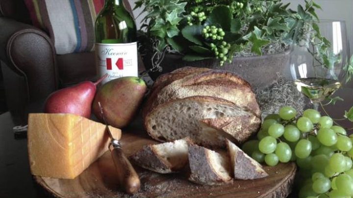 Still from Michael Keenan's winemaking video