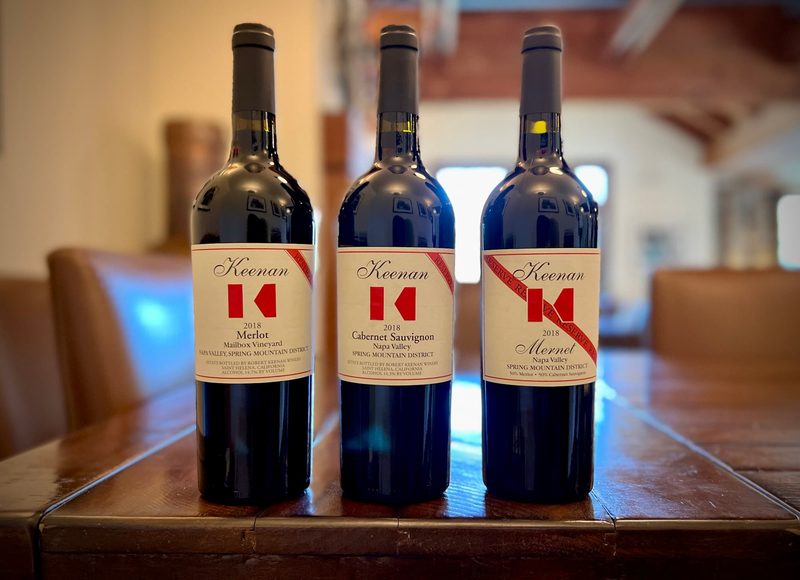 Merlot and Cabernet Sauvignon from Spring Mountain