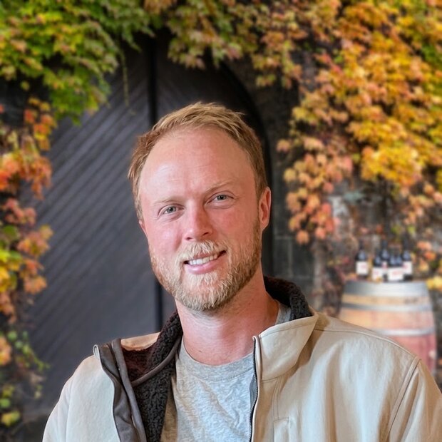 Reilly Keenan, the third generation of the Keenan family at Keenan Winery