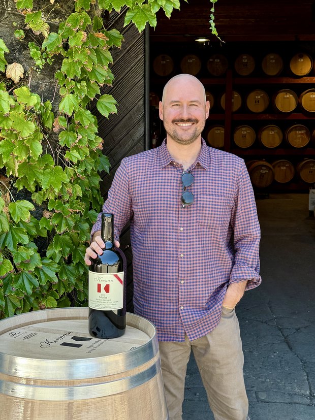 Sean Romano, Vice President of Sales at Keenan Winery